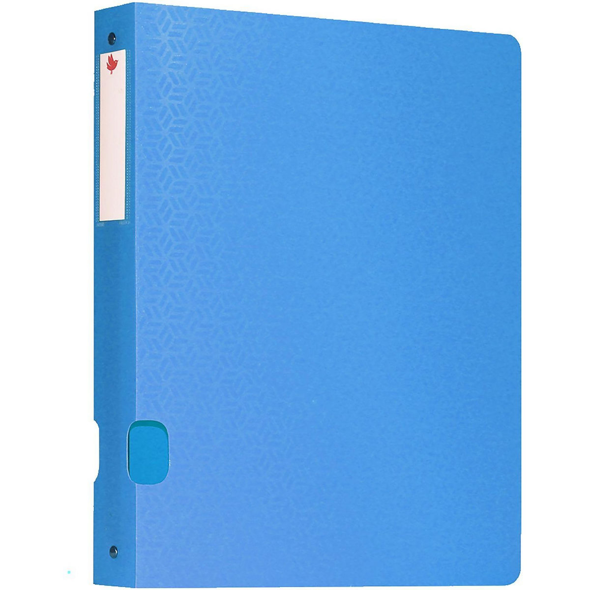 AUCHAN Classeur souple  bleu 40 mm 4 anneaux