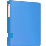 AUCHAN Classeur souple  bleu 40 mm 4 anneaux