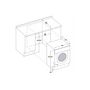 Voir la diapositive 5 : Whirlpool Lave-linge intégrable 7 kg 1400 tours/min - biwmwg71483frn