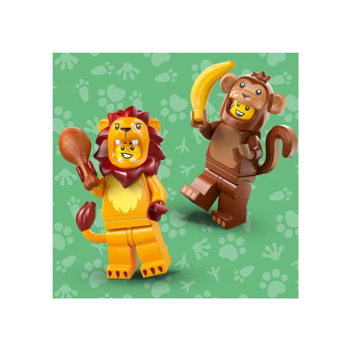 LEGO LEGO Minifigures BOX 71051 Série 28 - animaux Lot de 36 sachets