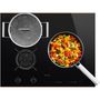Voir la diapositive 5 : SMEG Plaque mixte induction gaz PM6643R