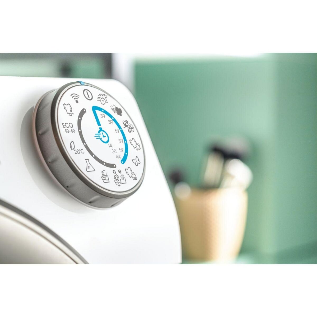 Candy Lave linge séchant hublot RPW4856BWMR9/1-S