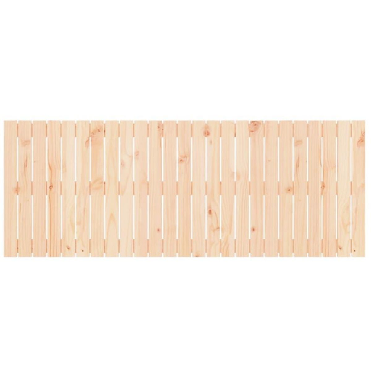 VIDAXL Tete de lit murale 159,5x3x60 cm Bois massif de pin
