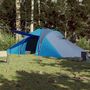 Voir la diapositive 3 : VIDAXL Tente familiale a dome 6 personnes bleu impermeable
