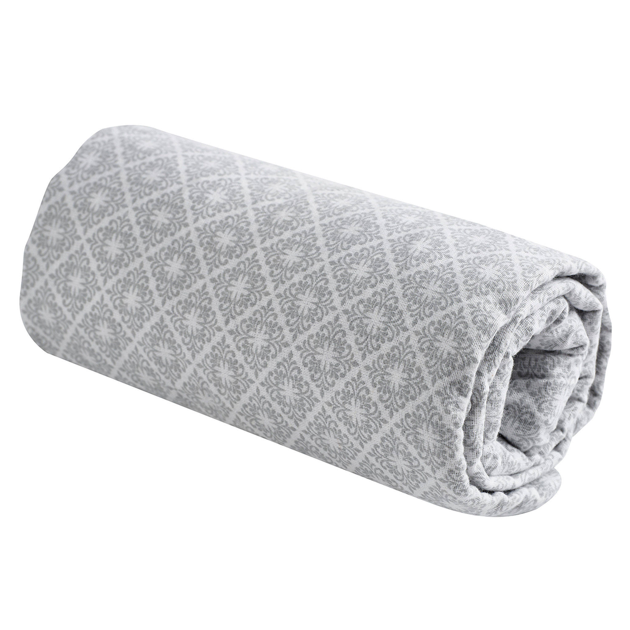 ACTUEL Drap housse fantaisie en flanelle OWEN