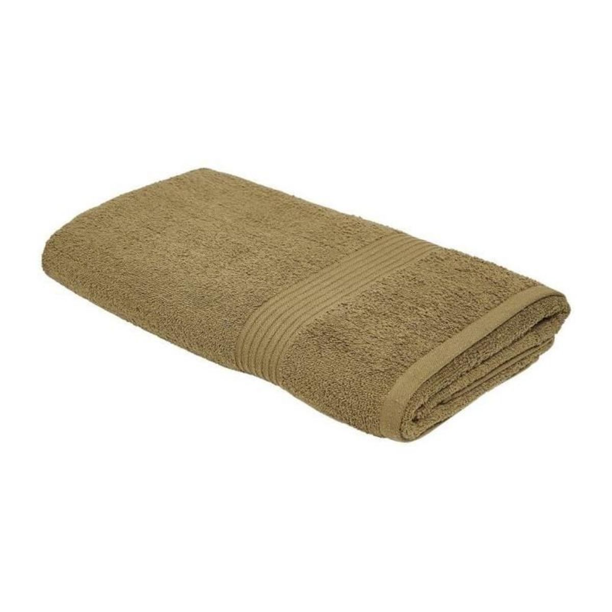 Today TODAY Essential - Drap de bain 70x130 cm 100% Coton coloris bronze