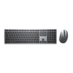 Dell DELL KM7321W clavier Souris incluse RF sans fil + Bluetooth QWERTY US International Gris, Titane