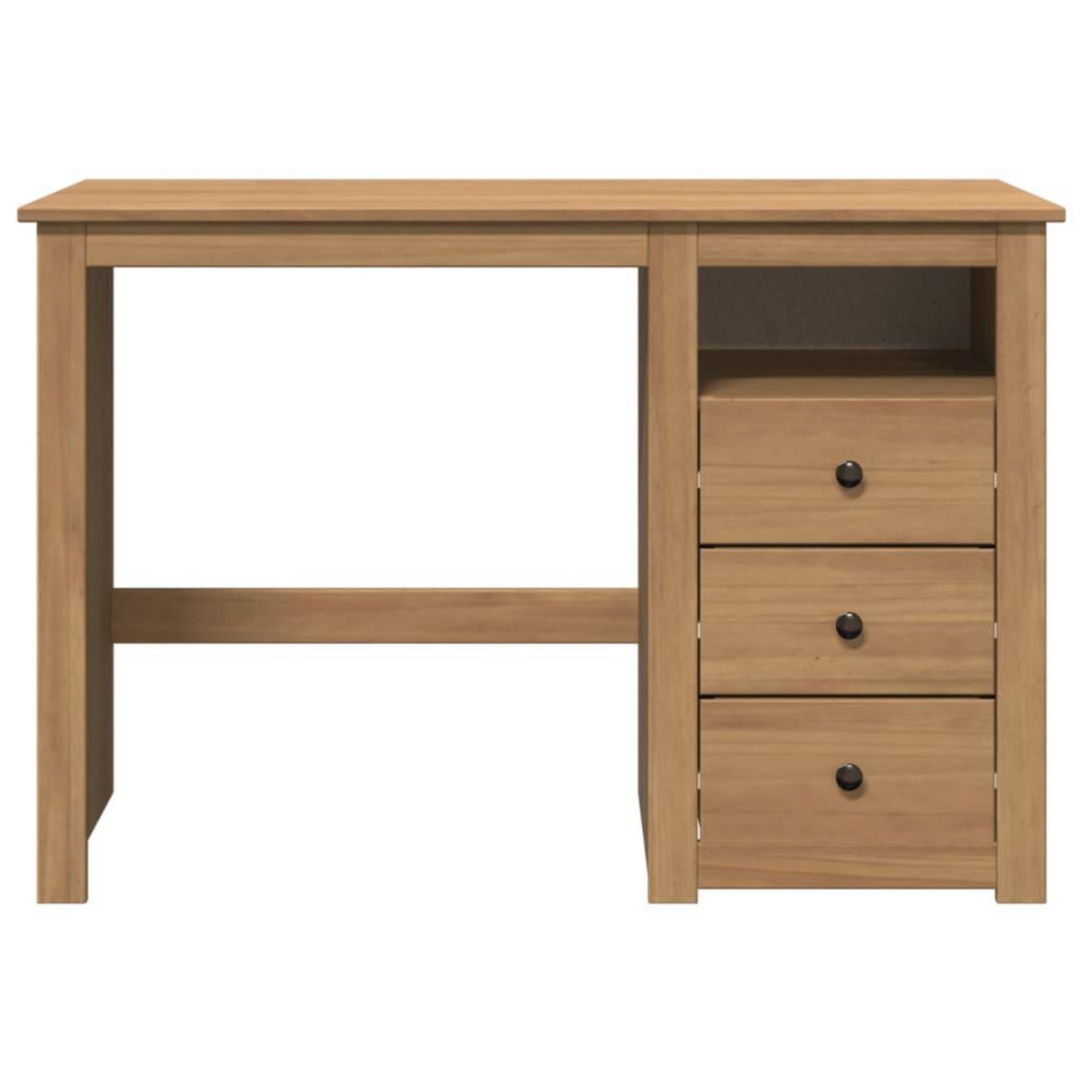 VIDAXL Bureau Panama 112x45x75 cm bois massif de pin