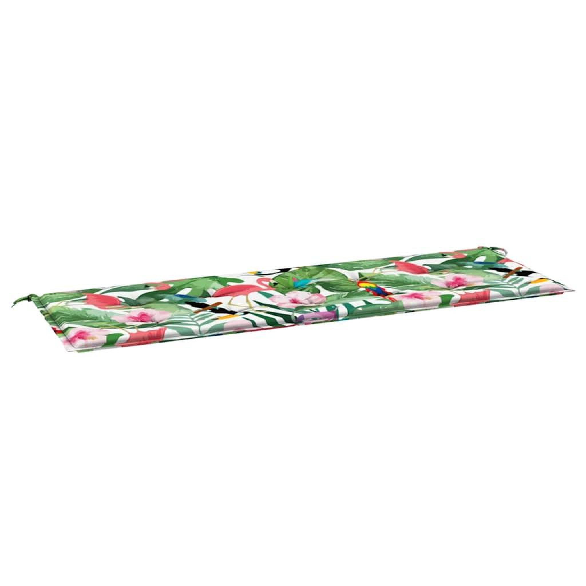 Voir la diapositive 2 : VIDAXL Coussin de banc de jardin multicolore 150x50x3 cm tissu oxford