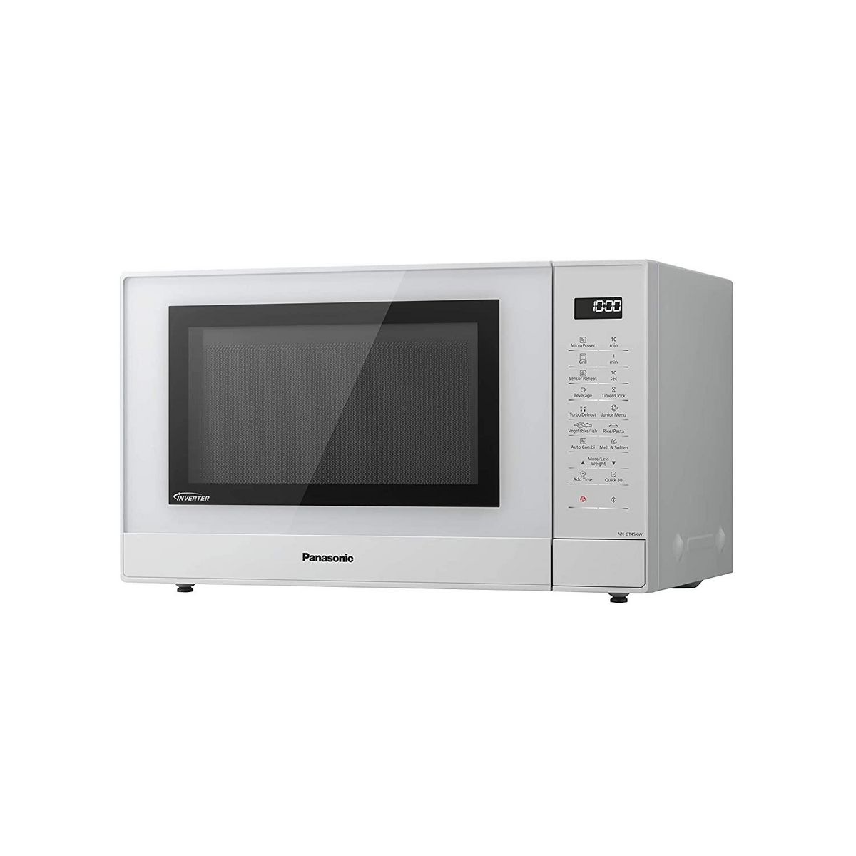 PANASONIC Micro-ondes gril 31l 1000w blanc - nn-gt45kwsug