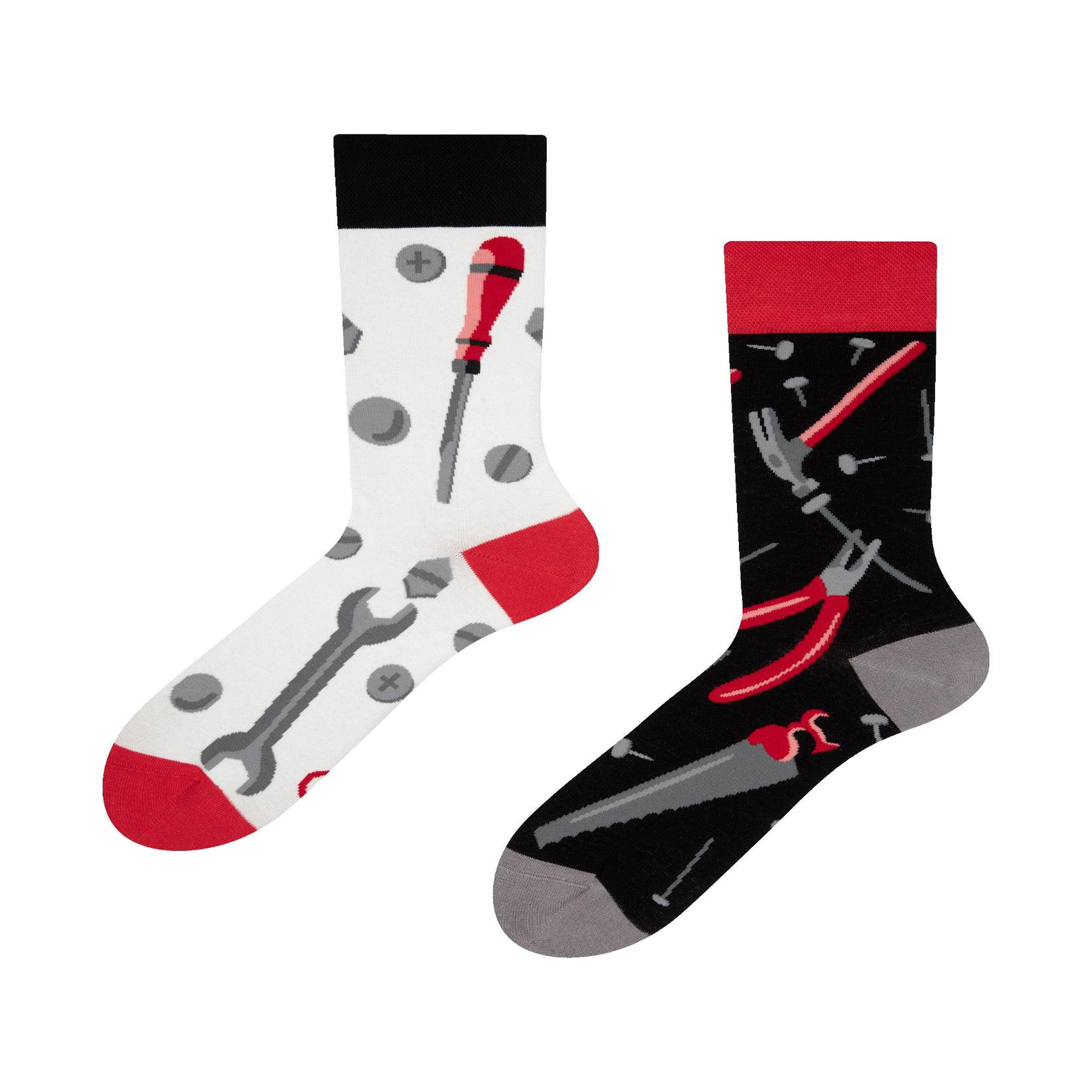 DEDOLES Chaussettes maître du bricolage. Coloris disponibles : Multicolore