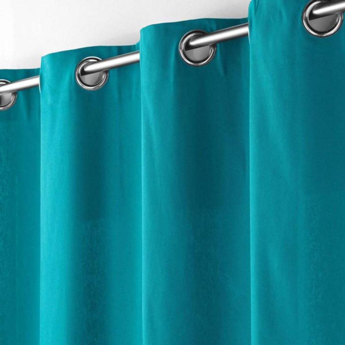 Paris Prix Rideau à Oeillets  Panama  140x240cm Bleu