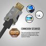 Voir la diapositive 5 : Monster Cable Câble HDMI M1000 UHD 4K HDR 22.5GBPS 5M