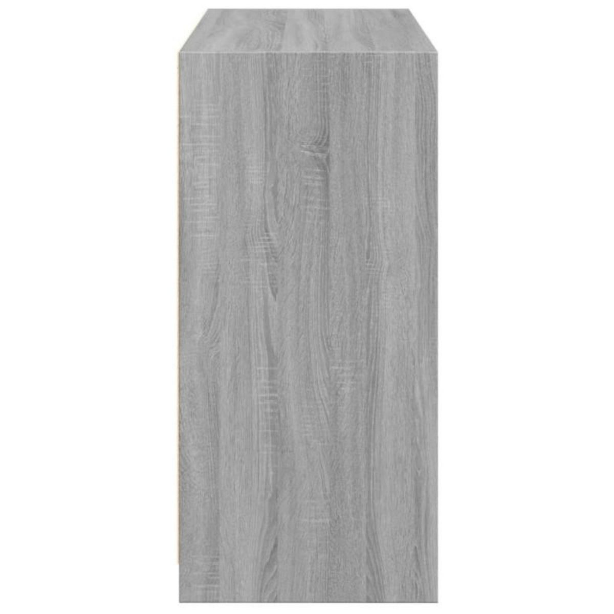 VIDAXL Garde robe sonoma gris 77x48x102 cm bois d ingénierie