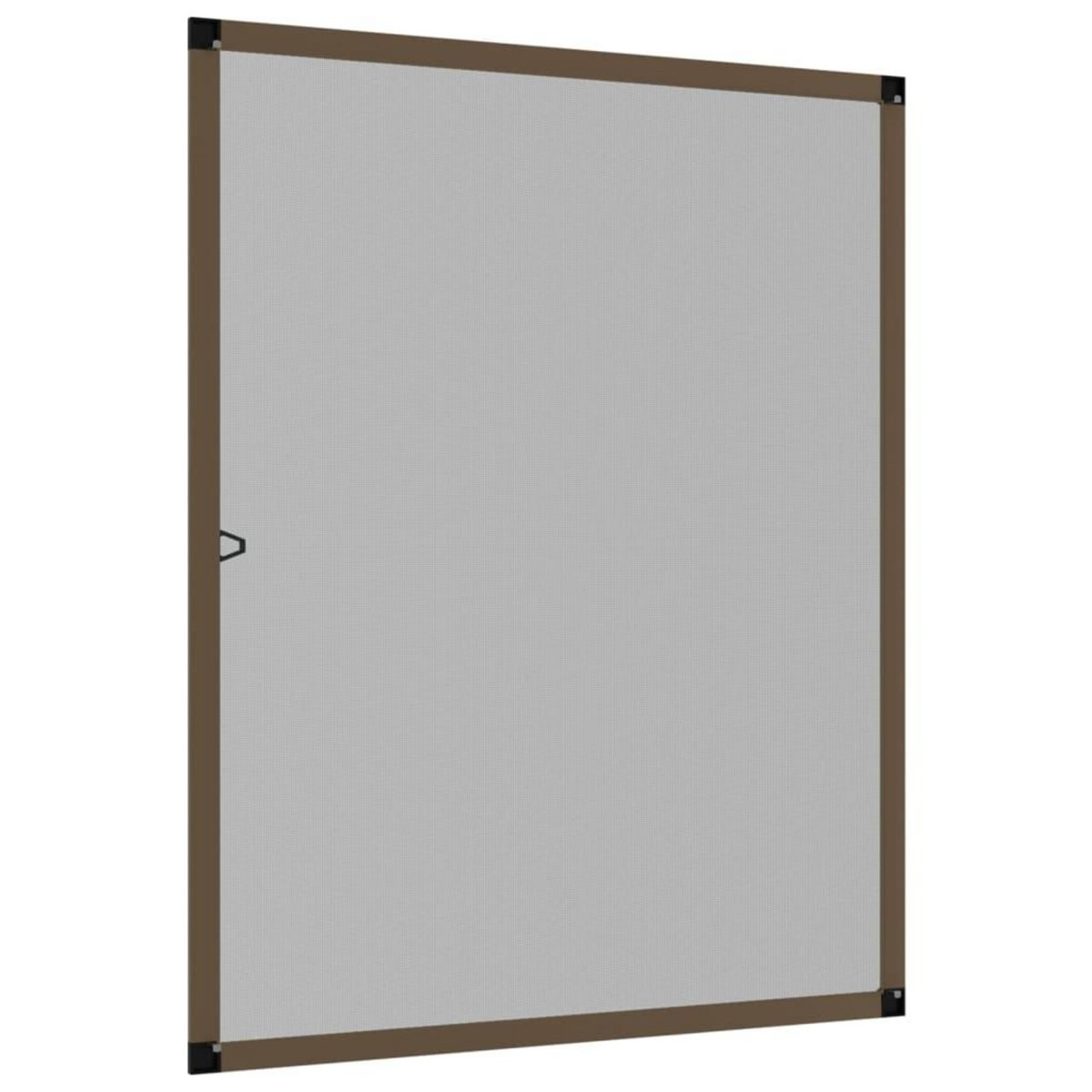 VIDAXL Moustiquaire pour fenetres Marron 80x100 cm