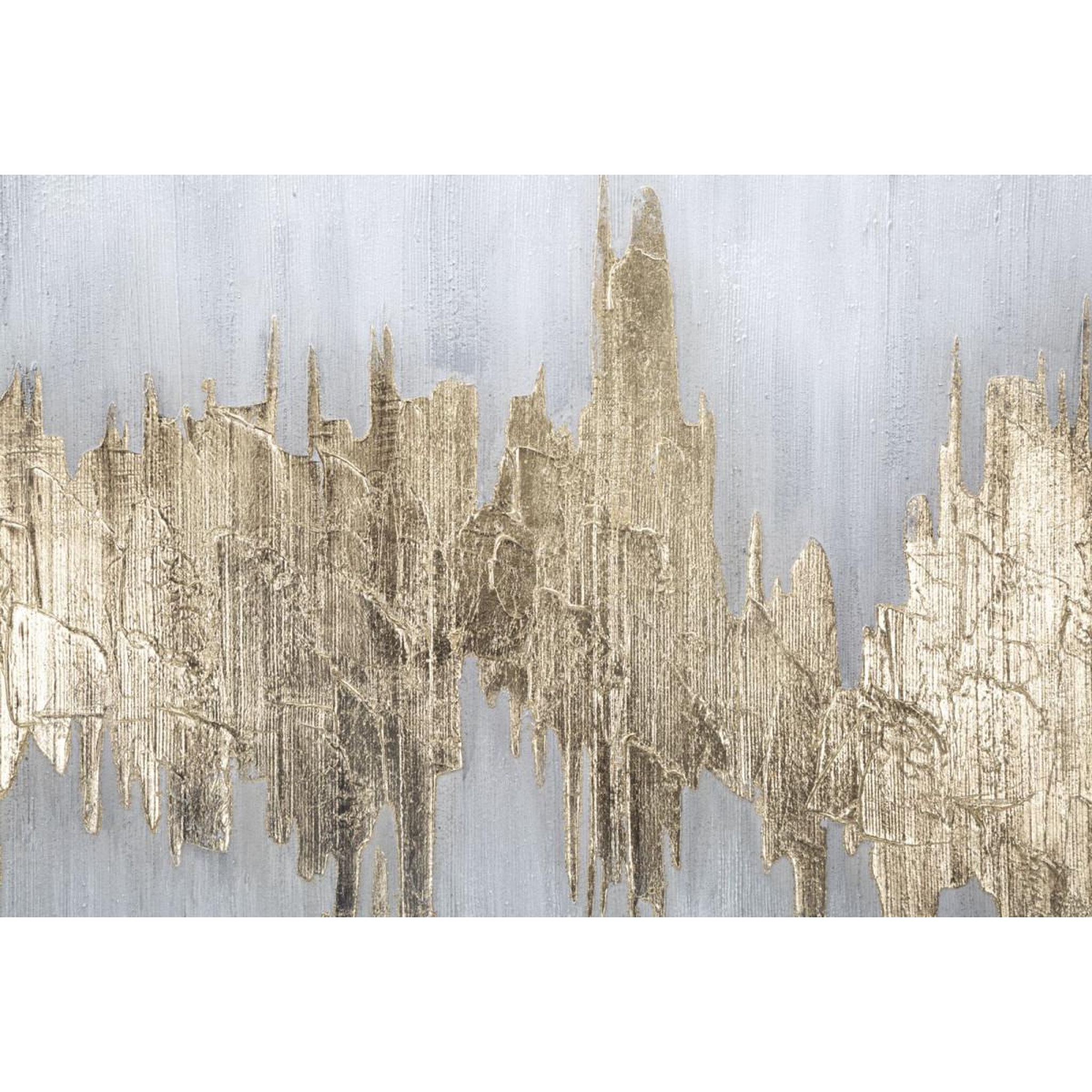 Voir la diapositive 3 : Paris Prix Toile peinture déco  goldage  80x100cm multicolore