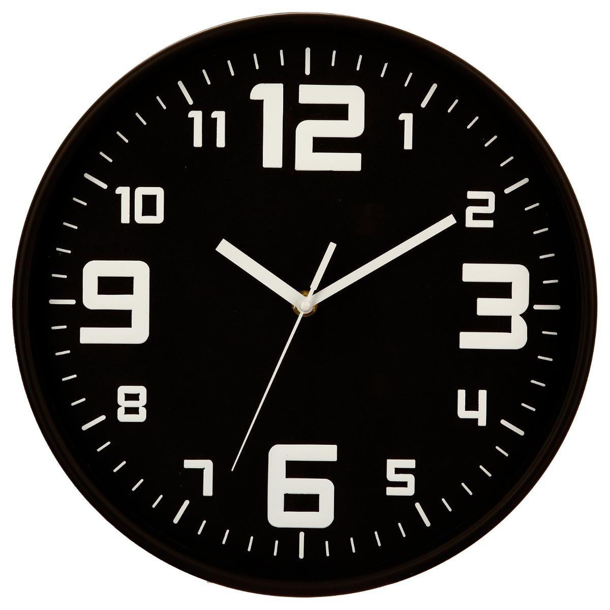 Voir la diapositive 1 : ATMOSPHERA Pendule  Silence  30cm Noir