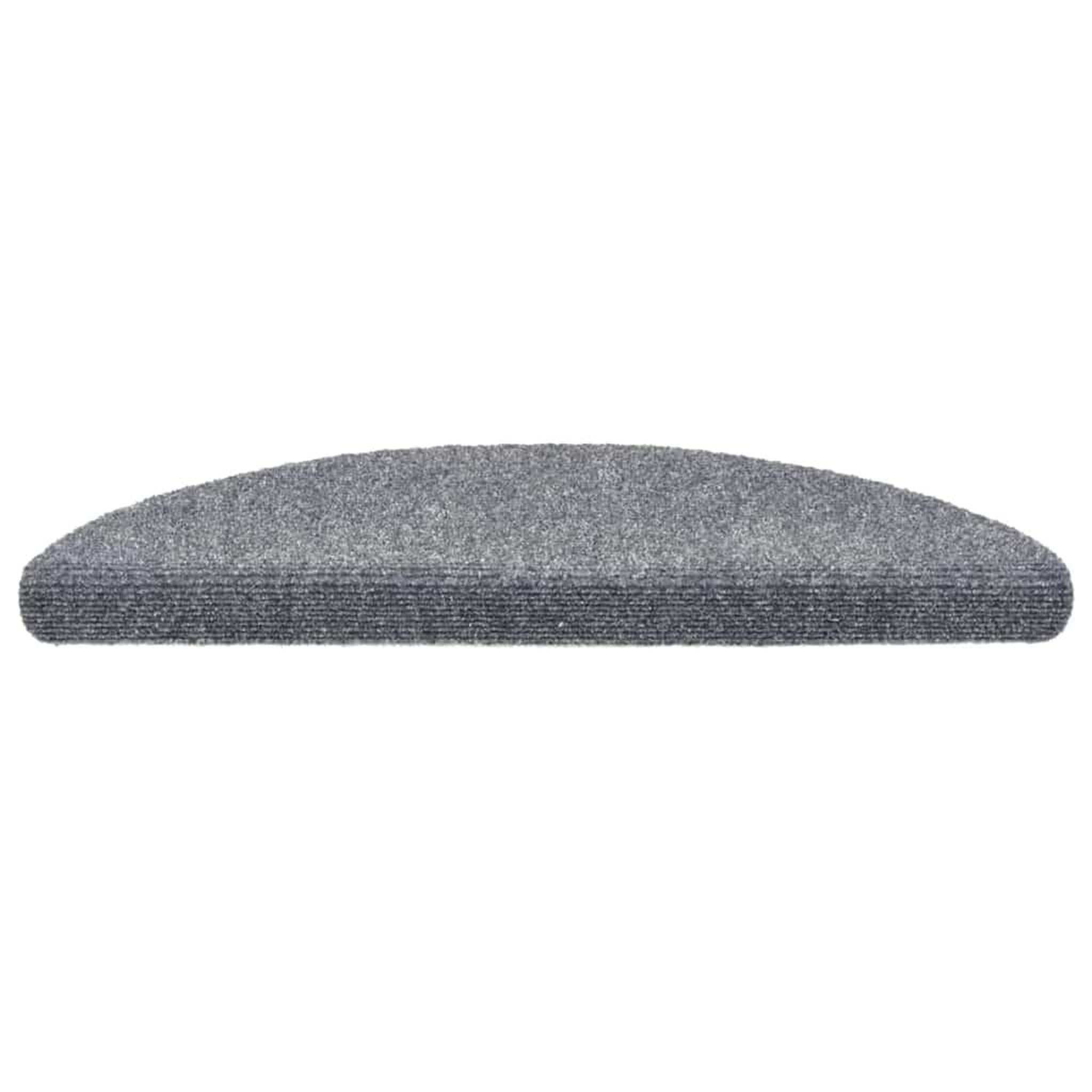 Voir la diapositive 3 : VIDAXL Tapis d'escalier auto-adhesifs 30 pcs gris clair 56x17x3 cm