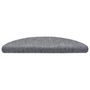 Voir la diapositive 3 : VIDAXL Tapis d'escalier auto-adhesifs 30 pcs gris clair 56x17x3 cm
