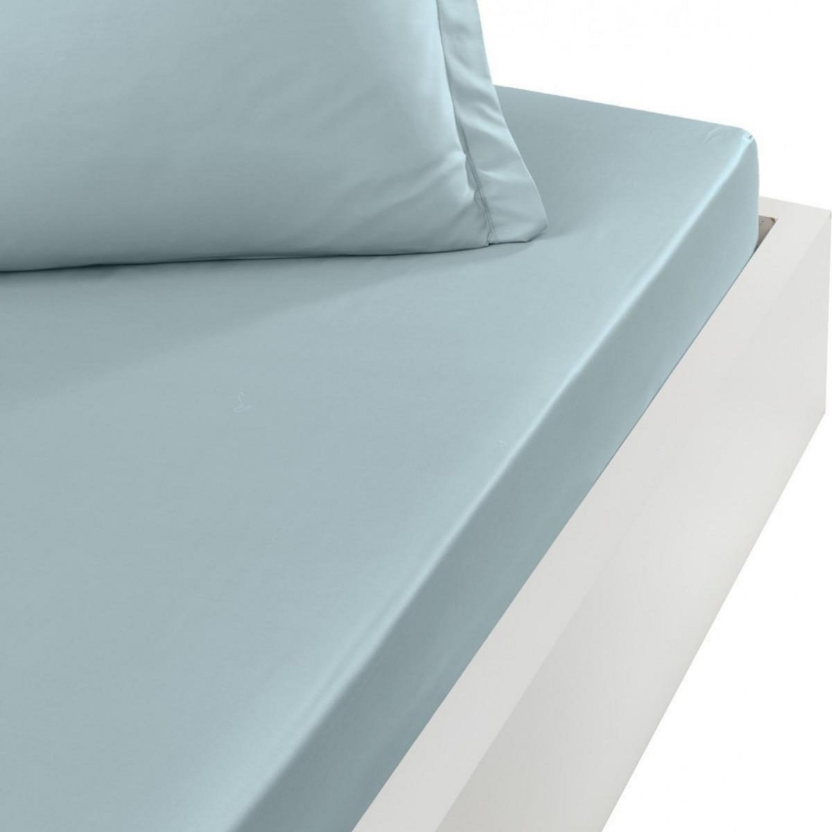 Sensei Maison Drap housse en percale de coton bonnet 30 cm SOFT PERCALE