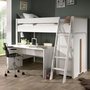 Voir la diapositive 1 : Paris Prix Pack - Lit Mezzanine Enfant & Armoire & Bureau  London  Blanc