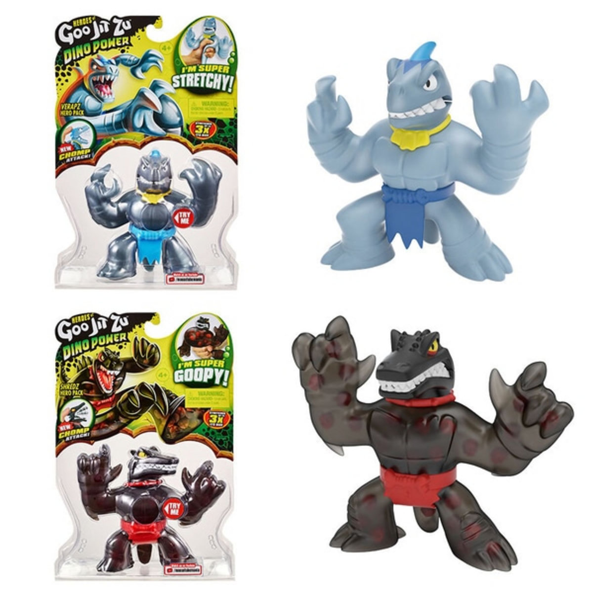 MOOSE TOYS FIGURINES 11 CM SAISON DINO GOO JIT ZU SAISON 3