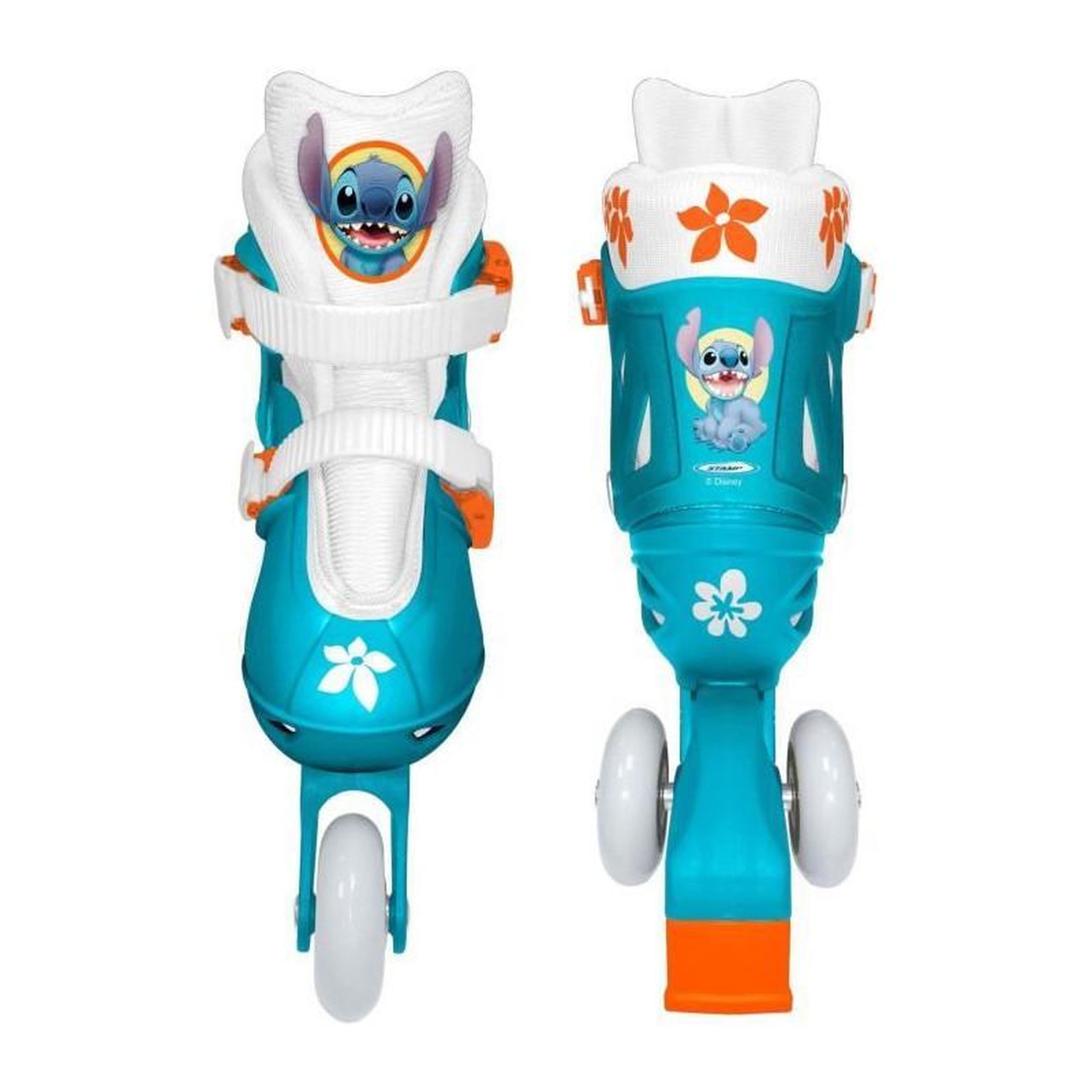 Voir la diapositive 3 : DISNEY Patins en ligne 2-en-1 - DISNEY - STITCH - 3 roues - Taille 27-30