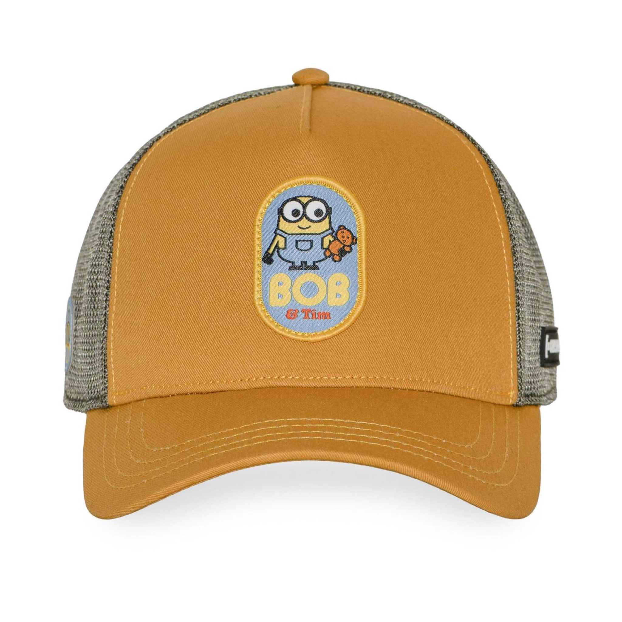 Voir la diapositive 2 : CAPSLAB Casquette trucker premium avec filet et patch despicable me tada