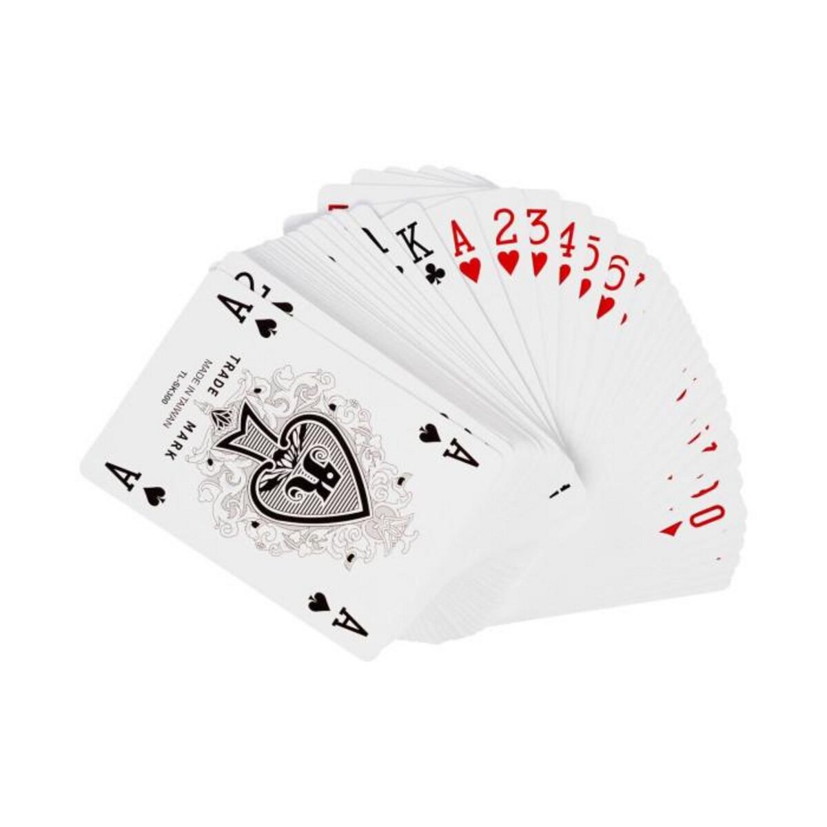 Paris Prix Jeu de 54 Cartes  A Jouer  8cm Blanc