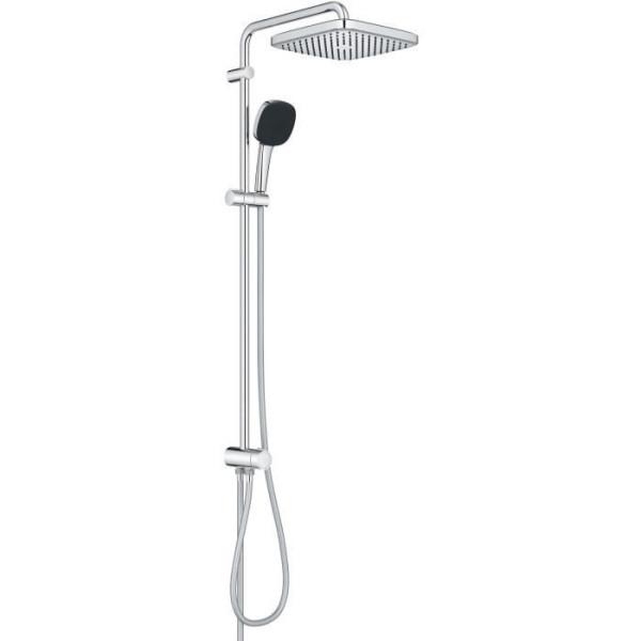 Grohe Colonne de douche avec inverseur manuel - economie d'eau - grohe vitalio comfort 250 - chromé - 26986001