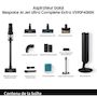 Voir la diapositive 5 : Samsung Aspirateur balai Bespoke AI Jet Ultra 2 batteries VS90F40EEK/WD