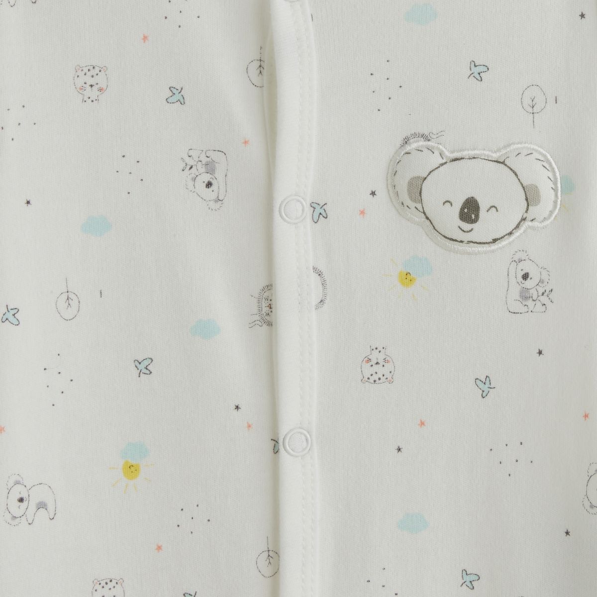 IN EXTENSO Dors bien de naissance koalas + bonnet bébé 