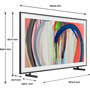Voir la diapositive 3 : Samsung TV QLED The Frame 65LS03HA 2026 4K AI (164cm)