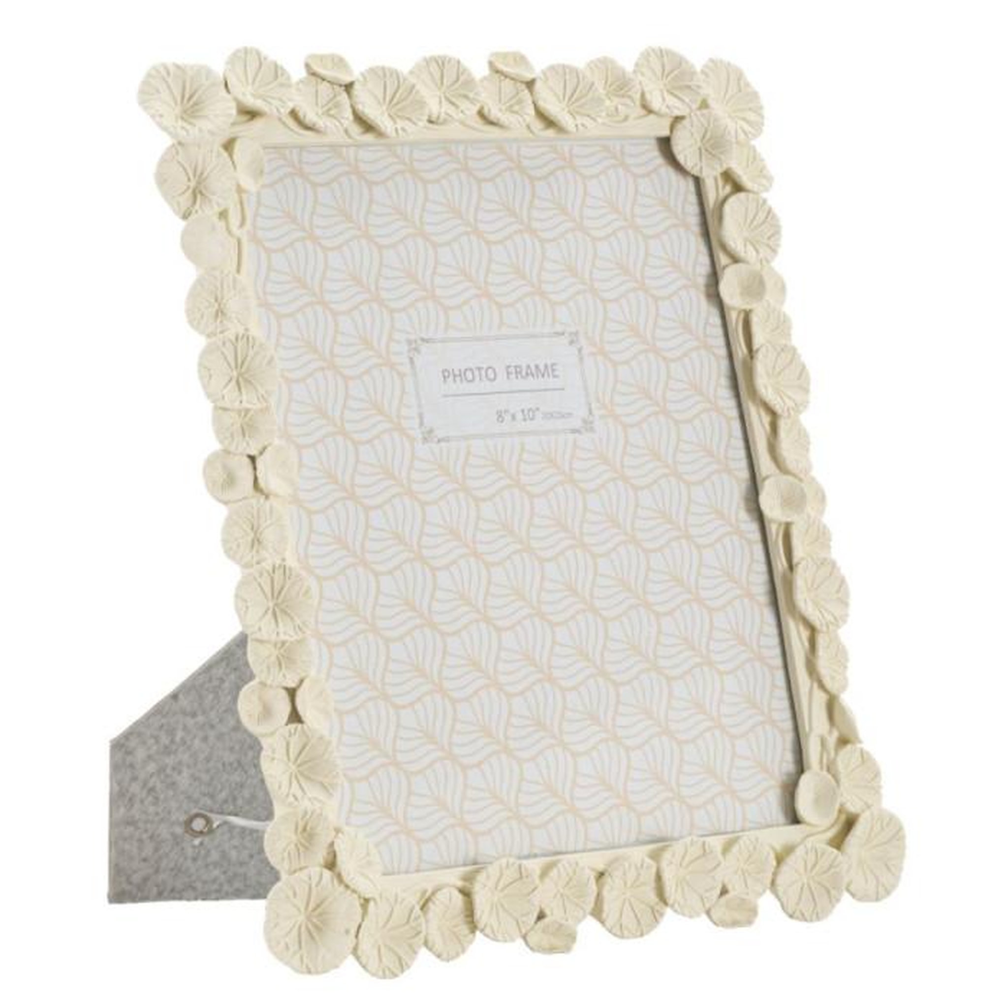 Paris Prix Cadre Photo Déco Fleurs  Lotus  20x25cm Crème