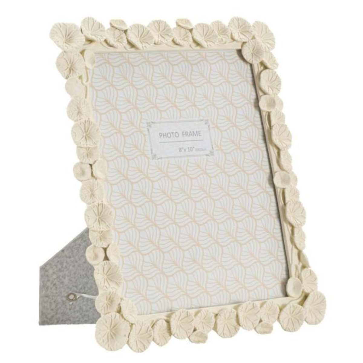 Paris Prix Cadre Photo Déco Fleurs  Lotus  20x25cm Crème