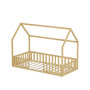 Voir la diapositive 1 : MINEA MINEA | Lit cabane avec barrière NID ENCHANTE 90x190 cm (matelas non inclus)