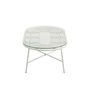 Voir la diapositive 3 : Paris Prix Table Basse de Jardin  Celeste  90cm Blanc