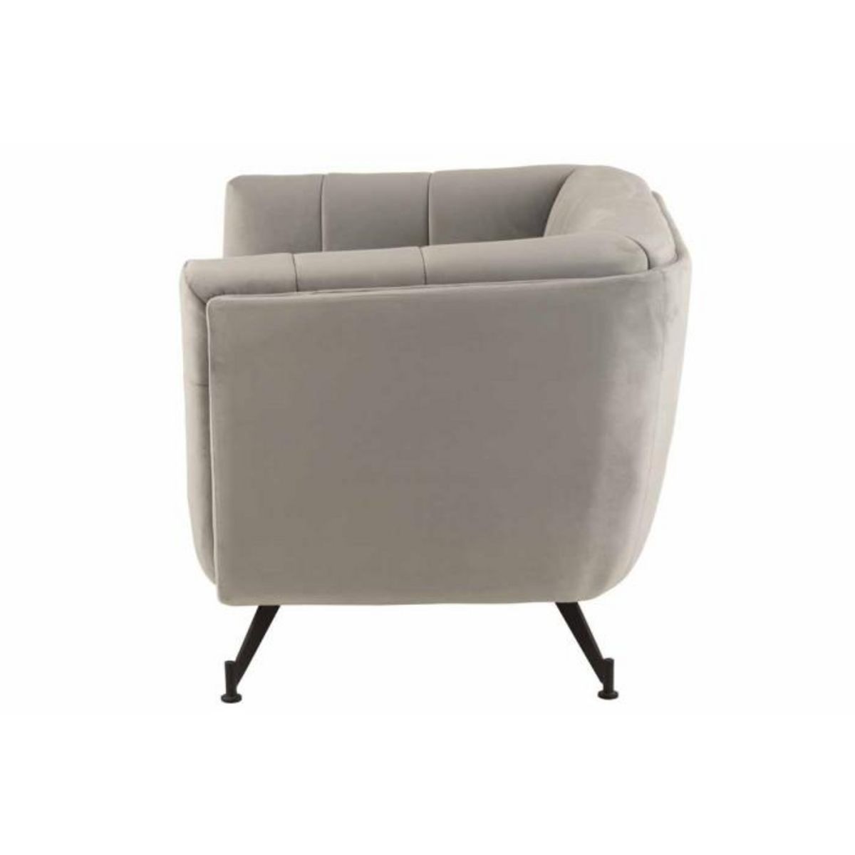Paris Prix Fauteuil Lounge Design  Conforad  95cm Gris Clair