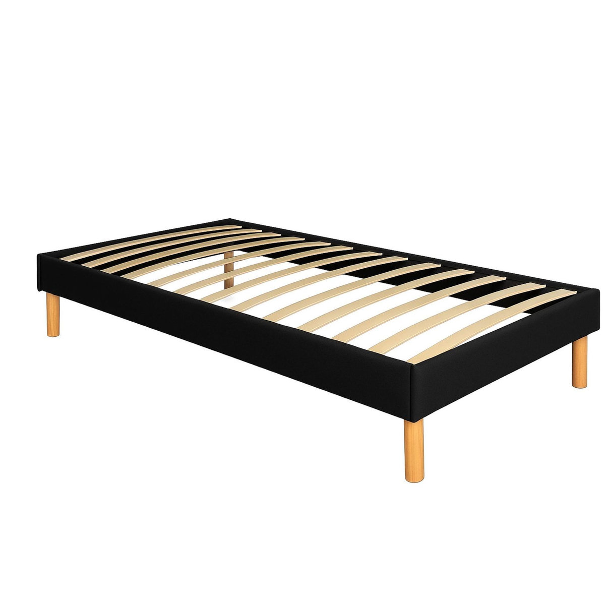 PROVENCE LITERIE Ensemble Sommier Tapissier et Matelas Soutien Ferme Mousse