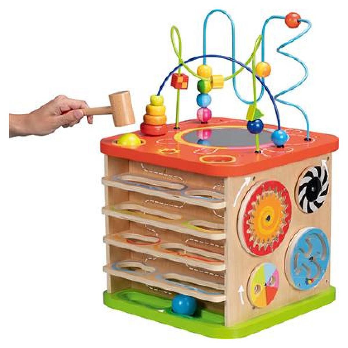 Goki Cube D'Activités XXL multicolore