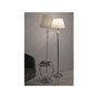 Voir la diapositive 6 : Paris Prix Lampadaire Design  Kody  158cm Argent