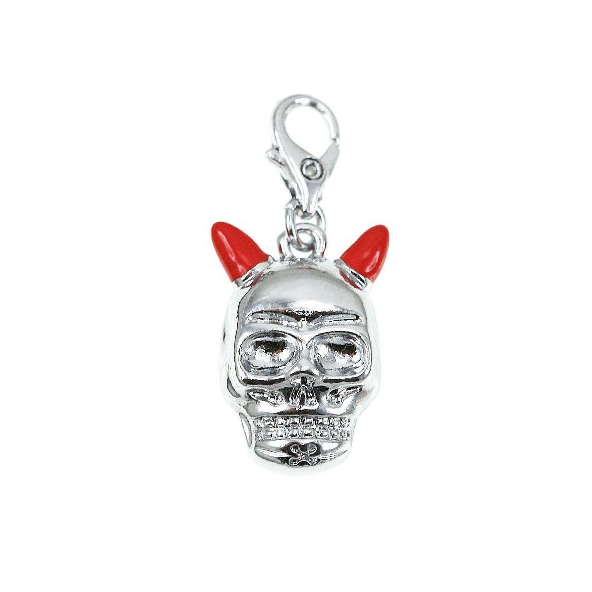 SC CRYSTAL Charm tête de mort SC Crystal