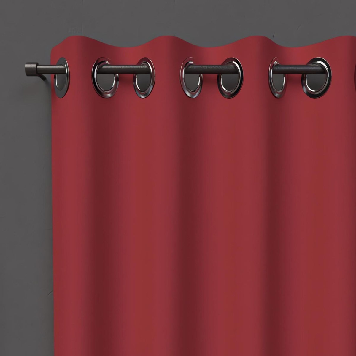 SOLEIL D'OCRE Rideau à oeillets OCCULTANT, par Soleil d'ocre