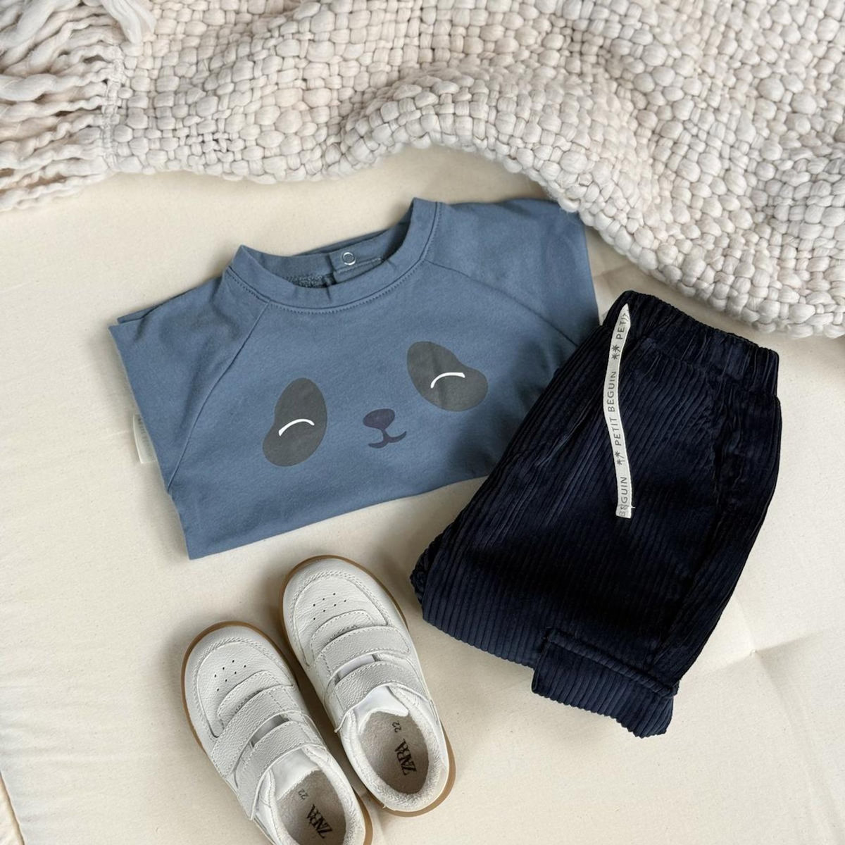 Petit Béguin T-shirt enfant manches longues Tao