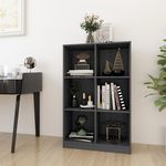 VIDAXL Bibliotheque Gris 70x33x110 cm Bois de pin massif