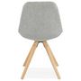 Voir la diapositive 4 : Paris Prix Chaise Scandinave  Yolanda  82cm Gris & Naturel