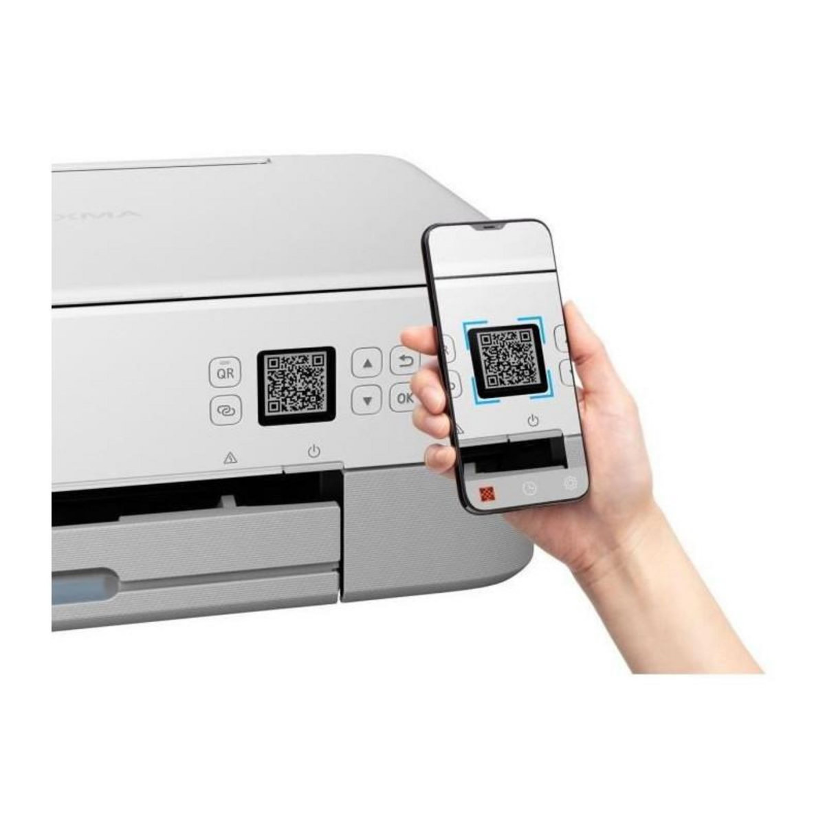 Canon Imprimante Jet dencre Multifonction - CANON PIXMA TS5351a - WiFi - Blanc - Grade B -