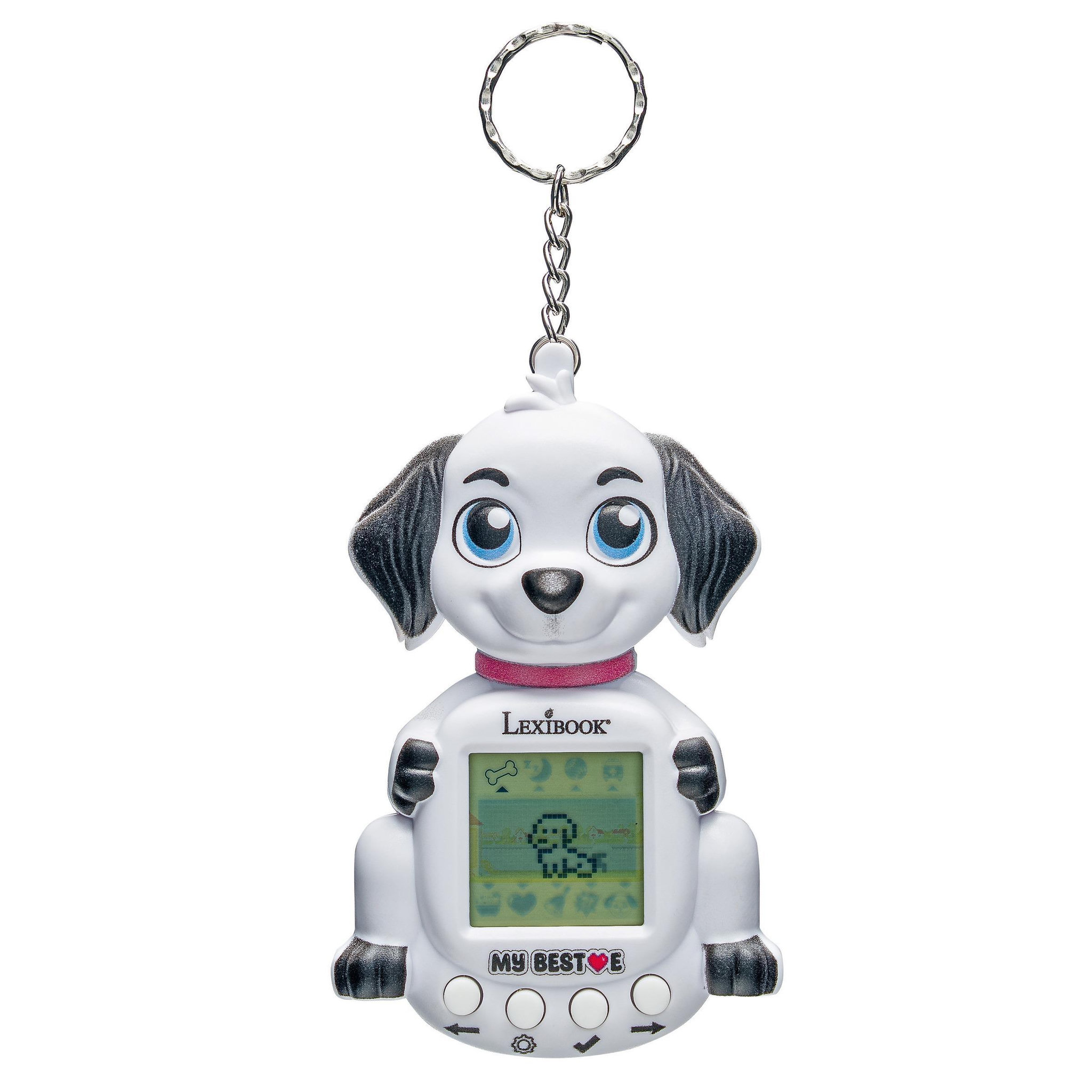 Lexibook Console My Best-E® Chien avec écran LCD et porte-clés
