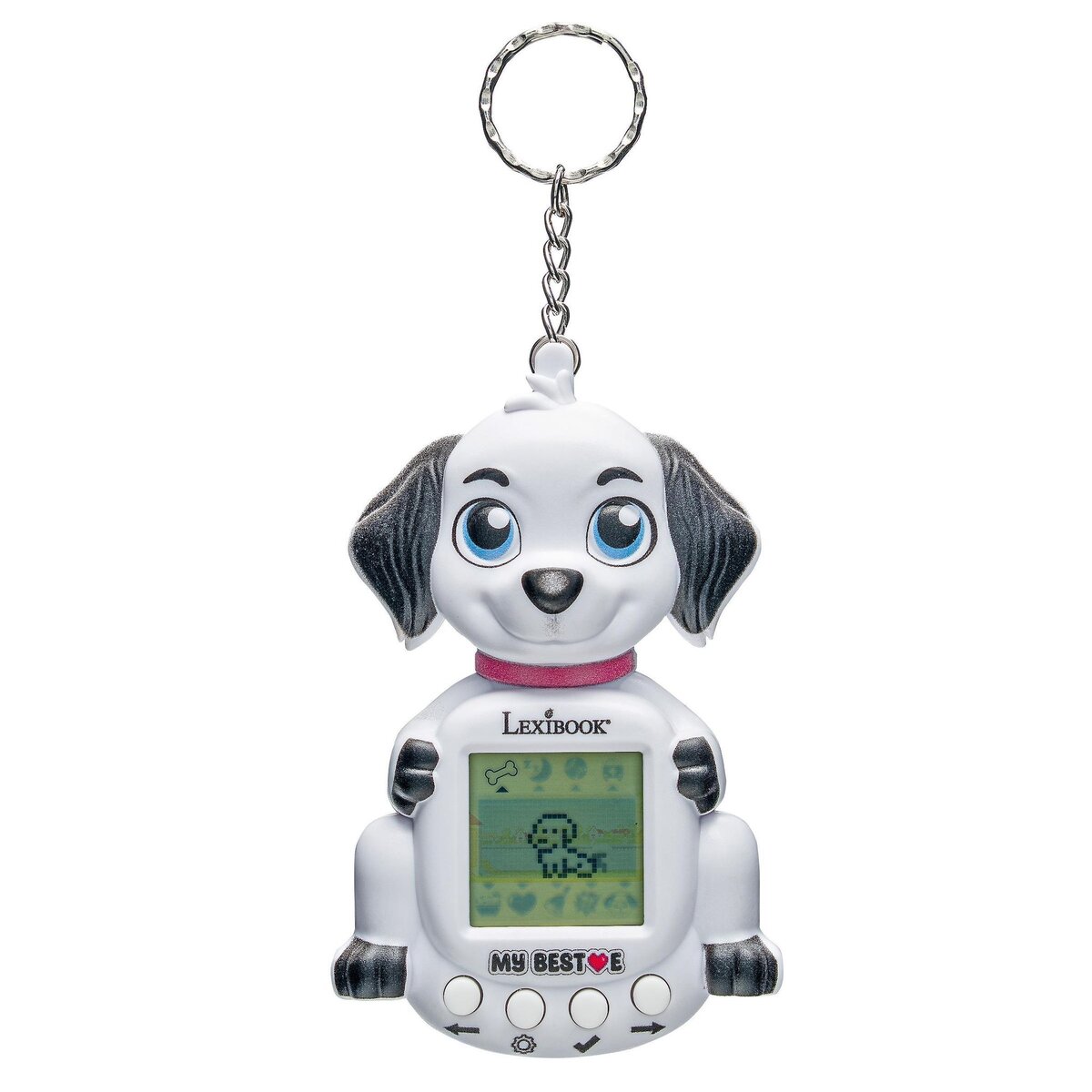 Lexibook Console My Best-E® Chien avec écran LCD et porte-clés