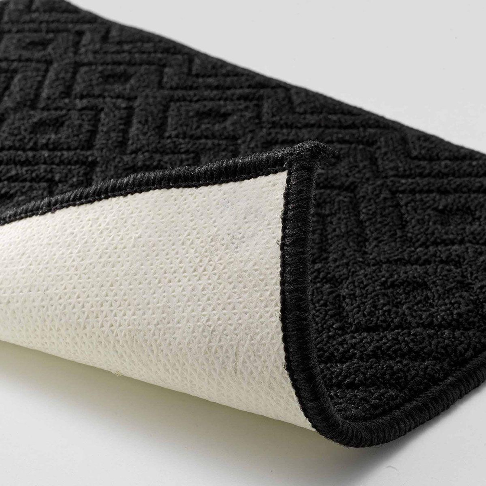 Voir la diapositive 3 : Douceur d'Intérieur Tapis multi-usage tissé  losi  50x120cm noir
